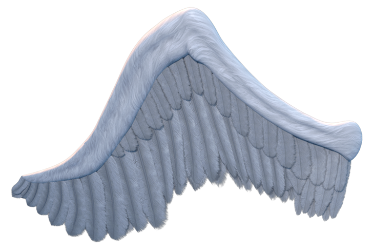 Divine Wing with just the Iray Uber Base applied