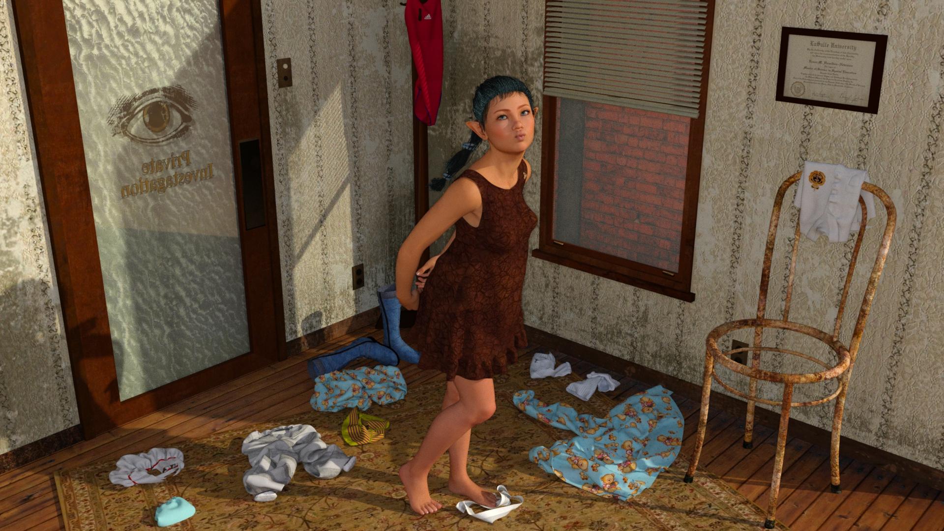 some drop down clothing needed