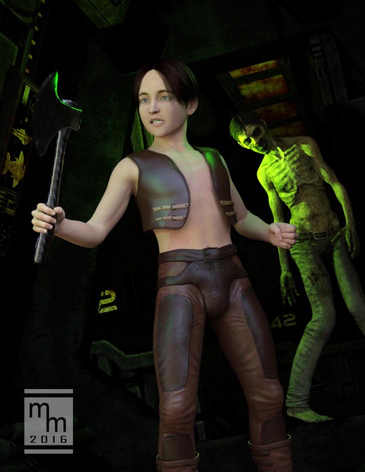 Not Alone - Ryder & Growing Up morphs for Genesis 2