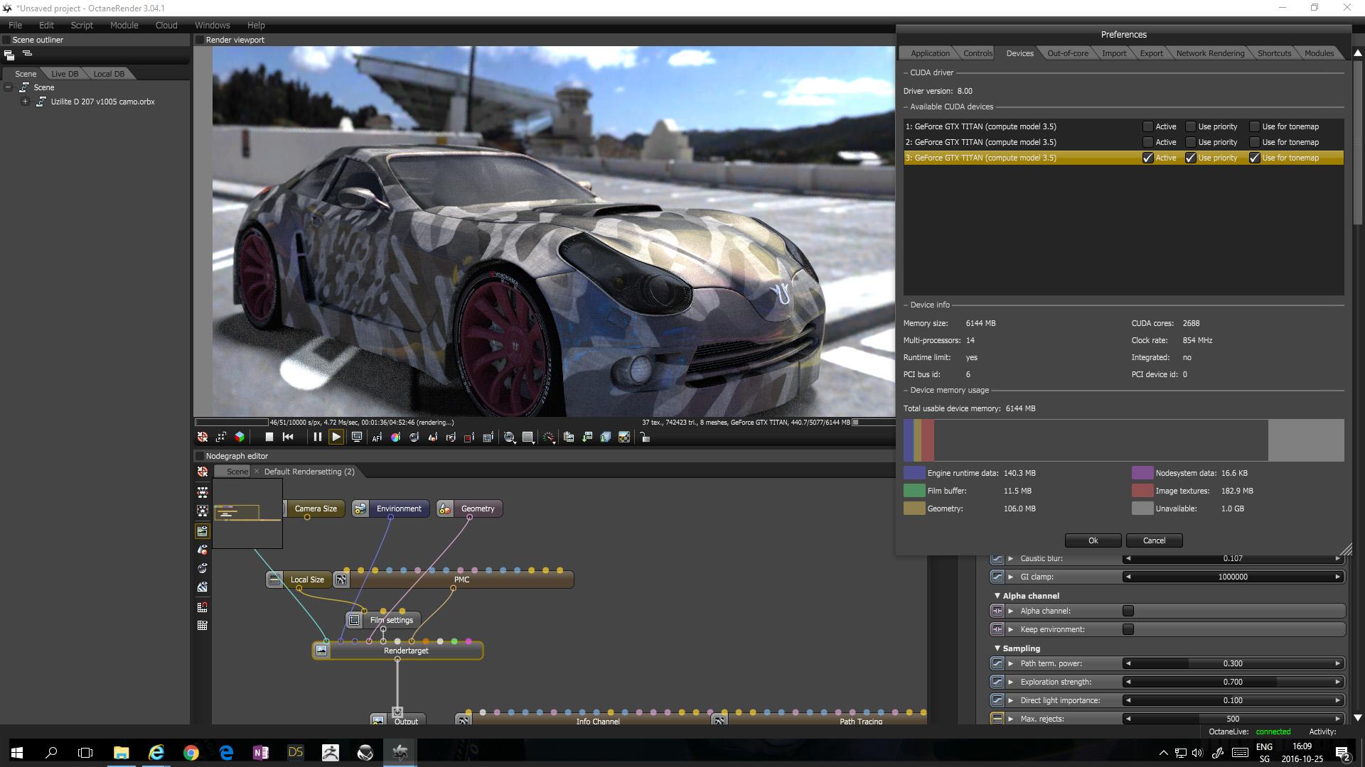 VRAM available for rendering with Windows 10 273017 (closed) Daz