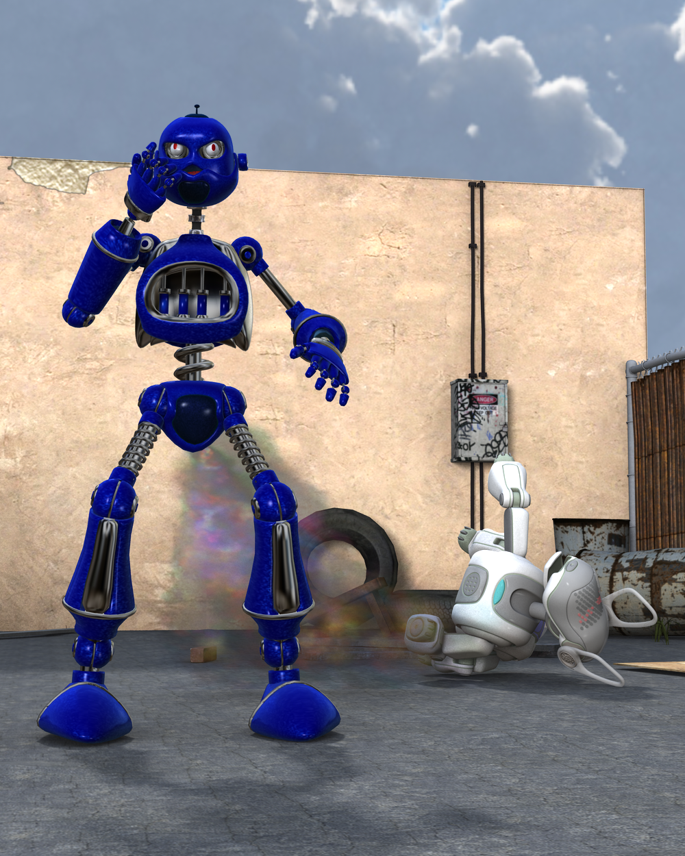 Giant Robots, no REALLY giant robots - Daz 3D Forums