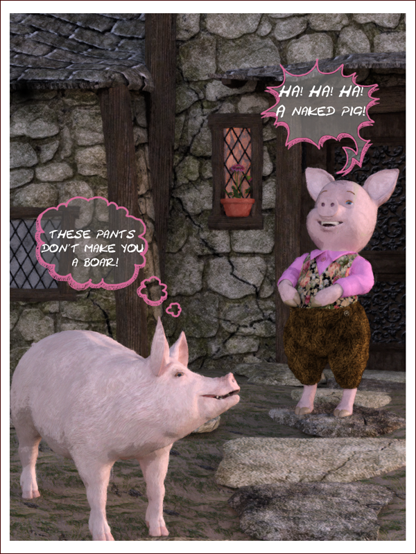 pig, no pink!