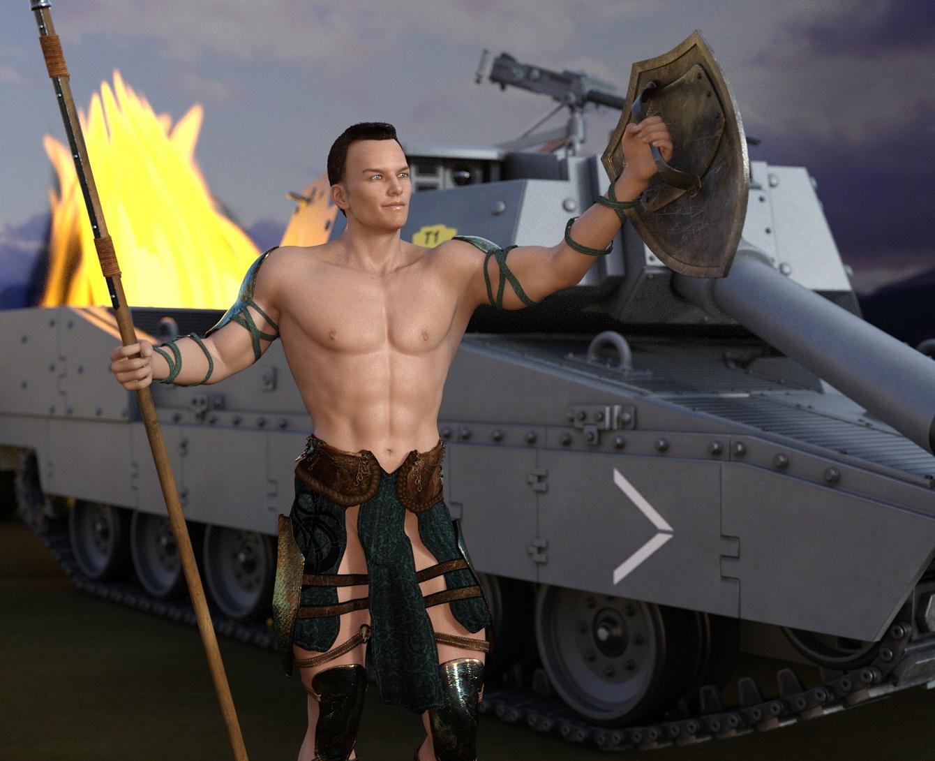 Spearman versus Tank