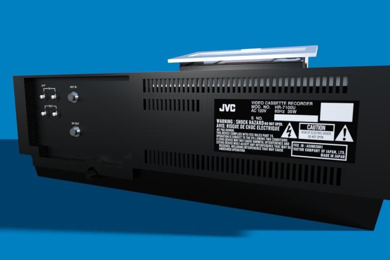 VCR back