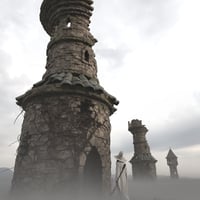 Ruined Mage Towers 1 Daz 3D
