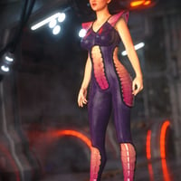SciFi Bodysuit for Genesis 2 Female(s)