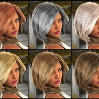 Daz 3D - Blond Hair for Genesis 2 Female(s) - wide 8