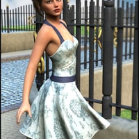 Clarice Dress For Genesis 2 Female S Daz 3d