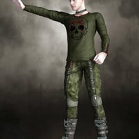 Punked For Dark Passion Male Daz 3d 