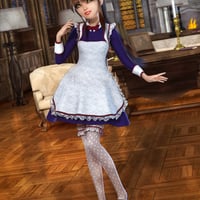 The Maid Outfit Textures Daz 3d