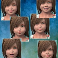 Adorbs Expressions For Skyler And Genesis 2 Female S Daz 3d