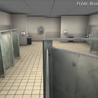 Public Restrooms Ubiquitous Interiors Daz 3D