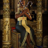 Egyptian Mega Bundle Characters Outfits Hair Poses And Lights Daz 3d 