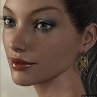 Classy Hoops for Genesis 3 Female(s) | Daz 3D