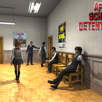 After School Detention Daz 3d