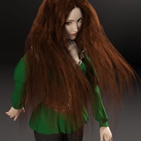 Free Spirit Hair For Genesis 3 Female S Daz 3d