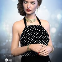 Monika Bundle Hd Character Jewelery And Outfit Daz 3d 
