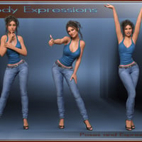 Body Expressions For Genesis 3 Female And Victoria 7 Daz 3d