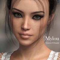 P3d Mylou For Genesis 8 Female Daz 3d 