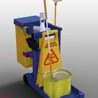 Commercial Cleaning Supplies Daz 3D