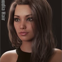 Claudia Hair for Genesis 3 and 8 Female(s) | 3D Models and 3D Software ...