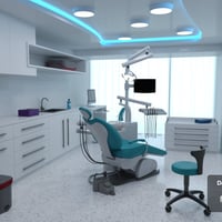 Modern Dental Clinic Daz 3D