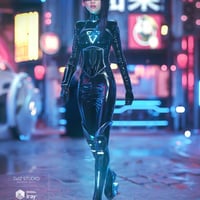 Sci-Fi Crew Outfit for Genesis 8 Female(s) | Daz 3D