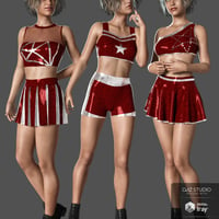 Dforce Cheerleader Outfit For Genesis 8 Female S Daz 3d