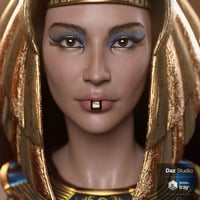 Egyptian Pharaoh Makeup Daz 3d
