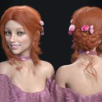 Daz 3D - Blond Hair for Genesis 8 Male(s) - wide 5
