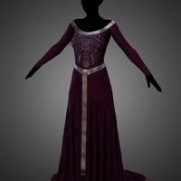 Nobility Textures for dForce Elven Dress | Daz 3D