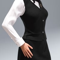 dForce Bartender Outfit for Genesis 8 Females | Daz 3D