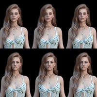 Daz 3D - Blond Hair for Genesis 8 and Genesis 3 Female(s) - wide 2