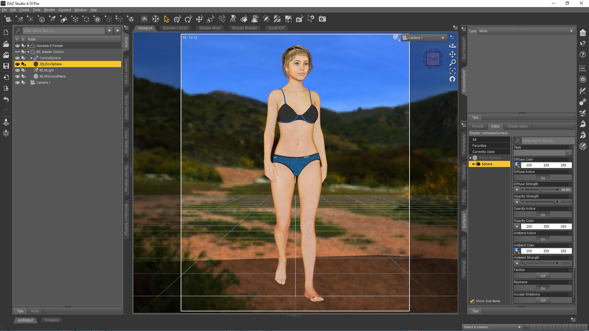 Malibu Overlook Background Settings
