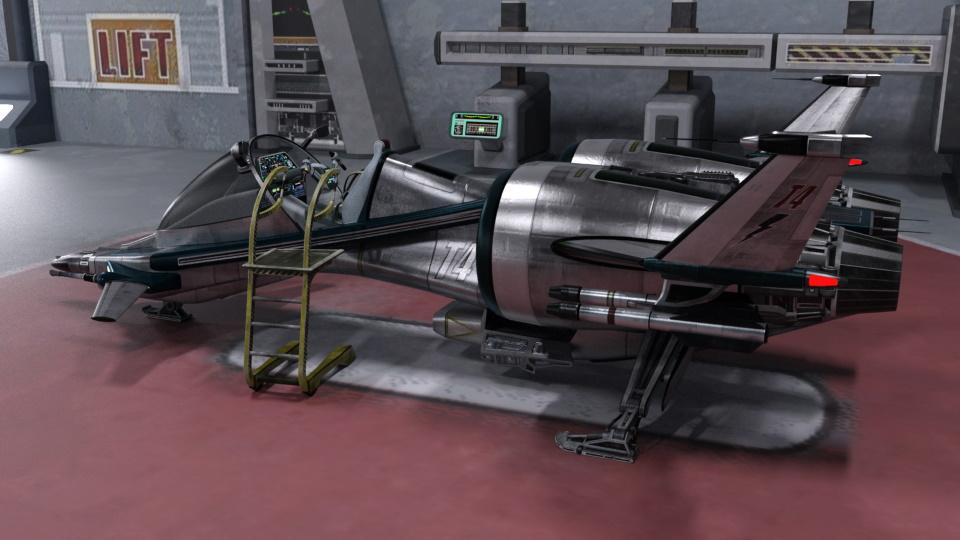 ThunderBike in Starcarrier