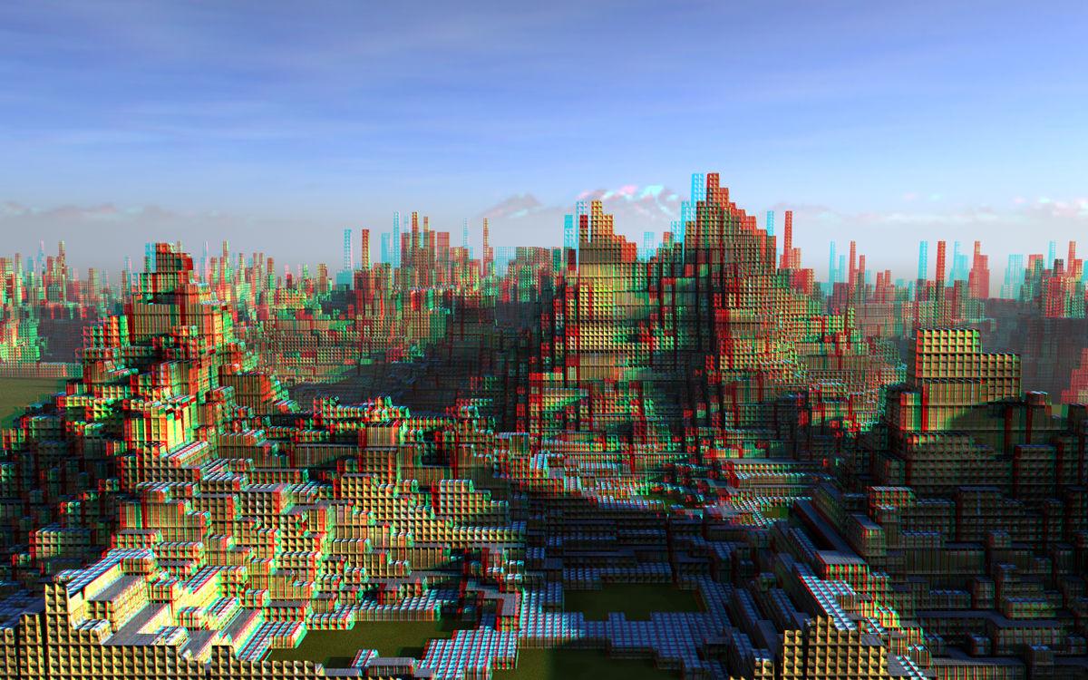 Cityscape Anaglyph
