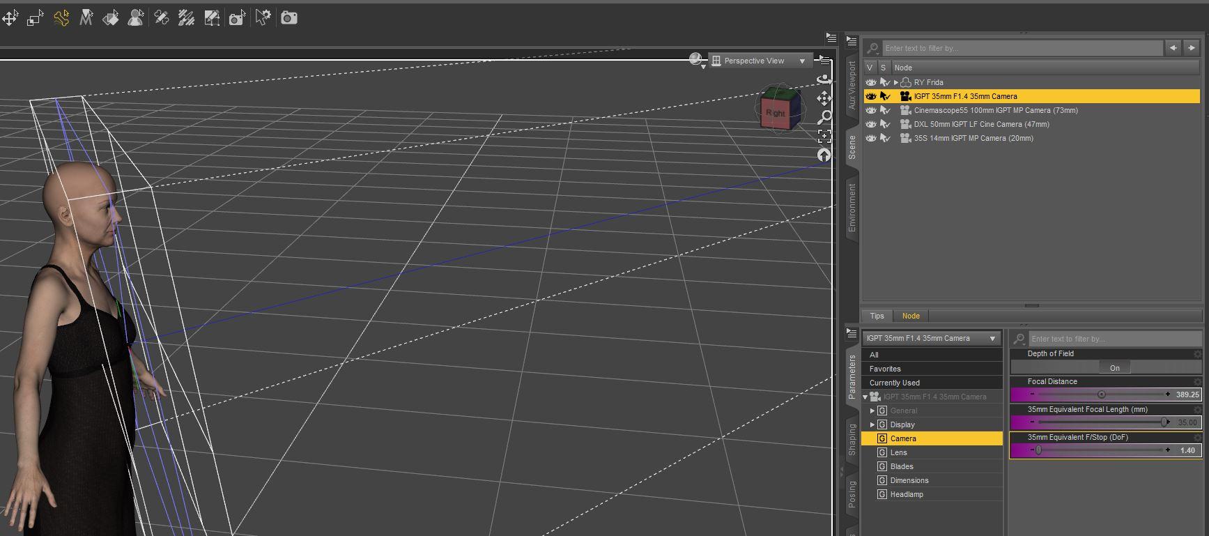 IG Cinematic Cameras (Answered!) Daz 3D Forums