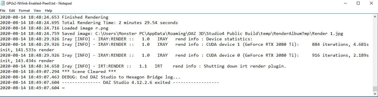 NVLink Enabled Peer 0