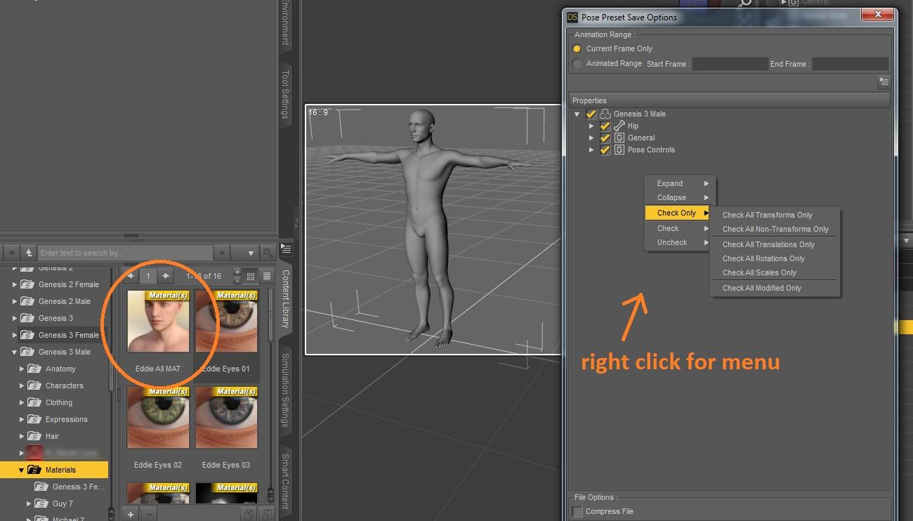 reset pose daz3d reset pose daz3d