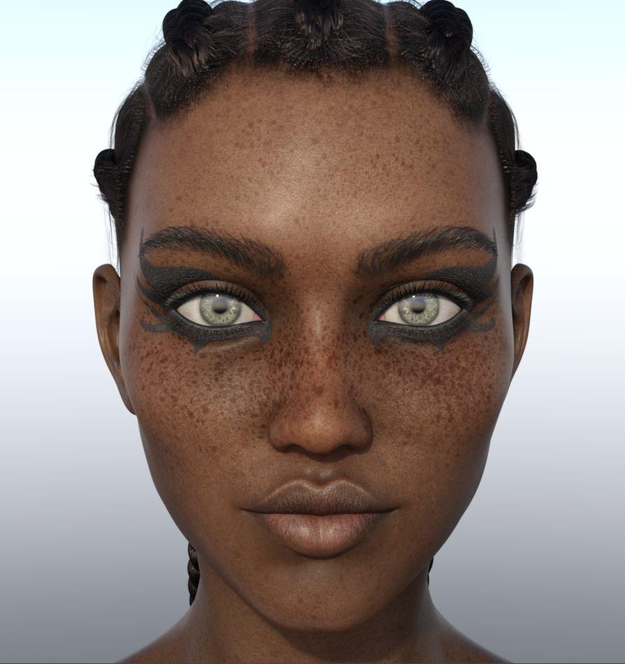 Having an issue with Egyptian Pharoah Makeup Pack - Daz 3D Forums