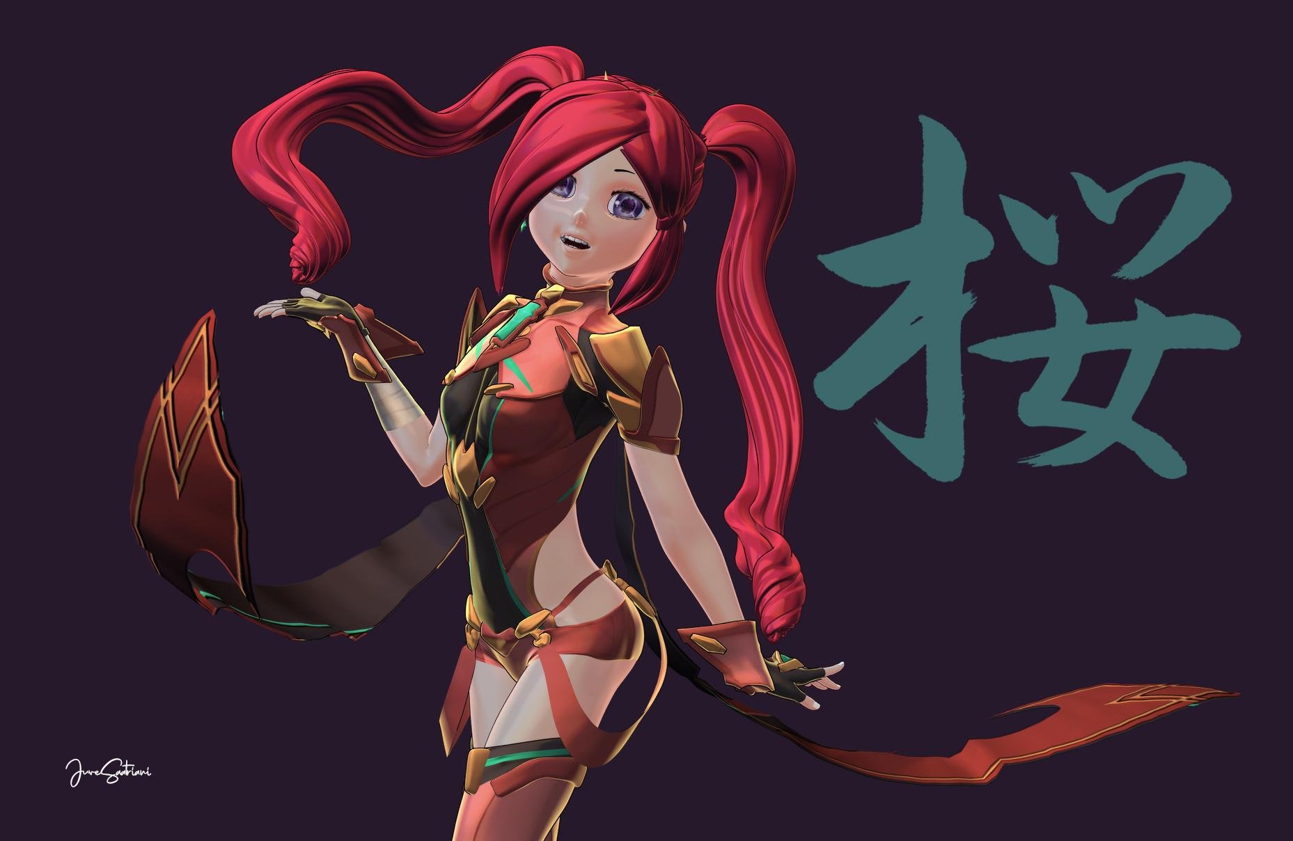 Stylized sakura