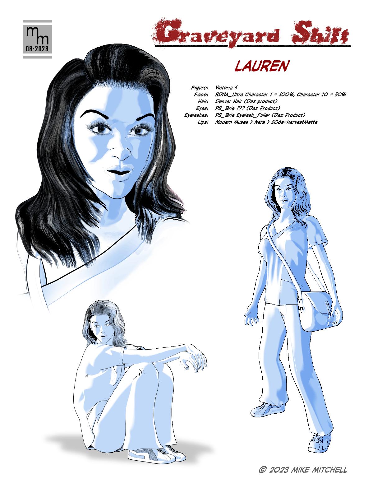 Lauren V4 Character Sheet