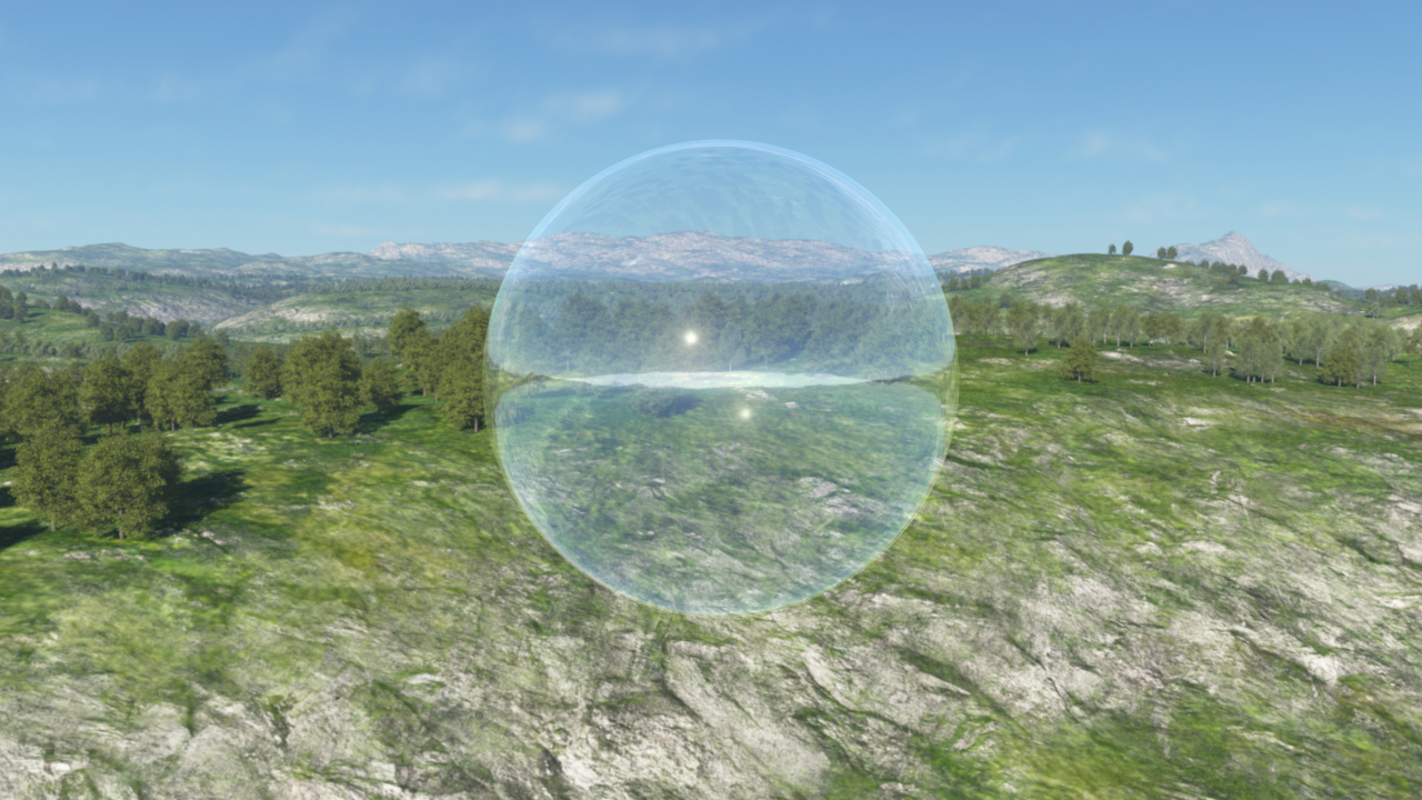 Globe glass turns black when rendering. Daz 3D Forums