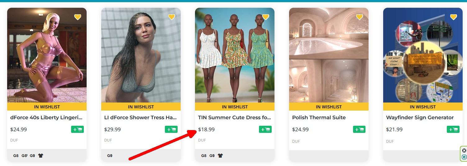 selection options