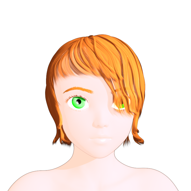 Iray anime-style render with soft color transitions, Iray Uber Base + Inverted Hull geoshell