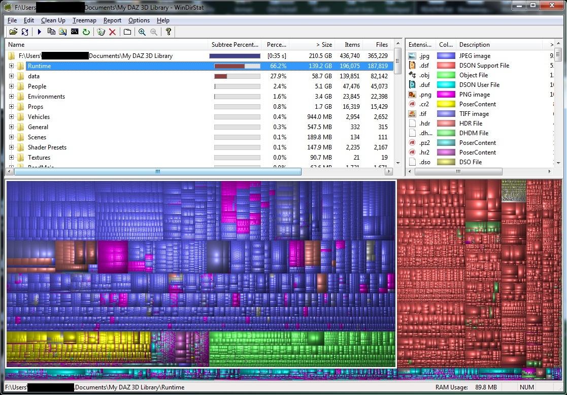 daz3d library folder