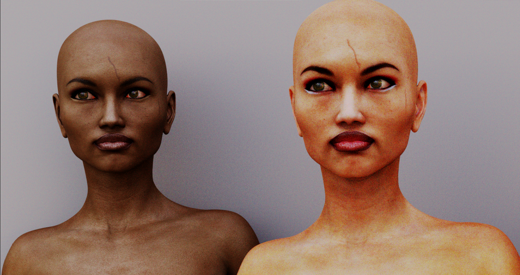 Chromatic vs J. Cade model with contrast curve applied