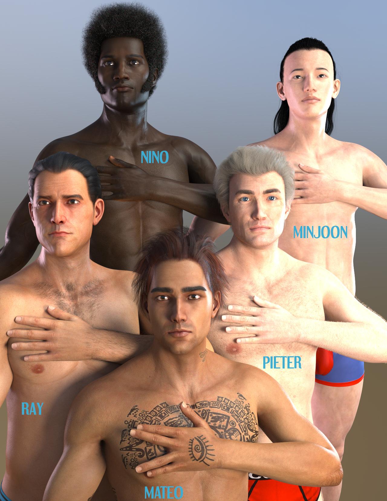 leading men default headshots