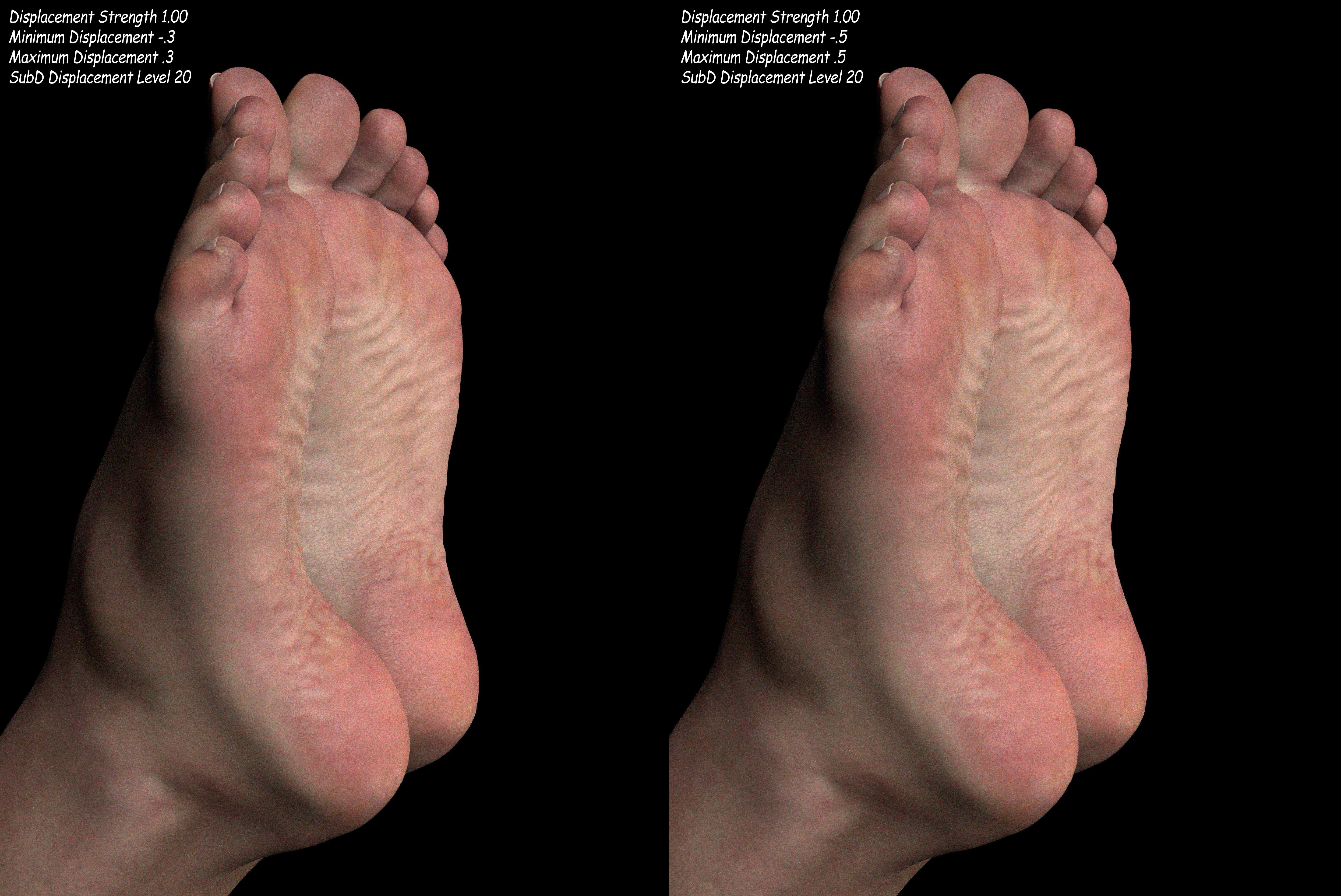 Soles Displacement Side