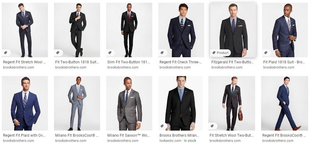 Looking for formal business G8M suit and tie - and pinstripe iray ...